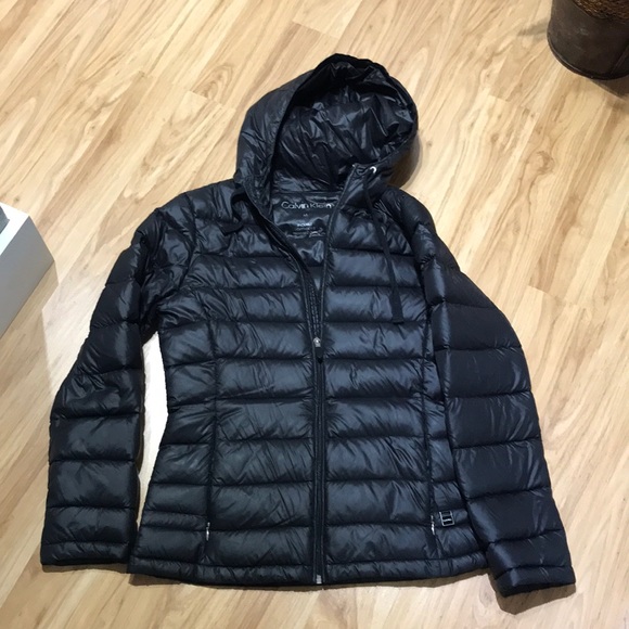 calvin klein bubble jacket womens